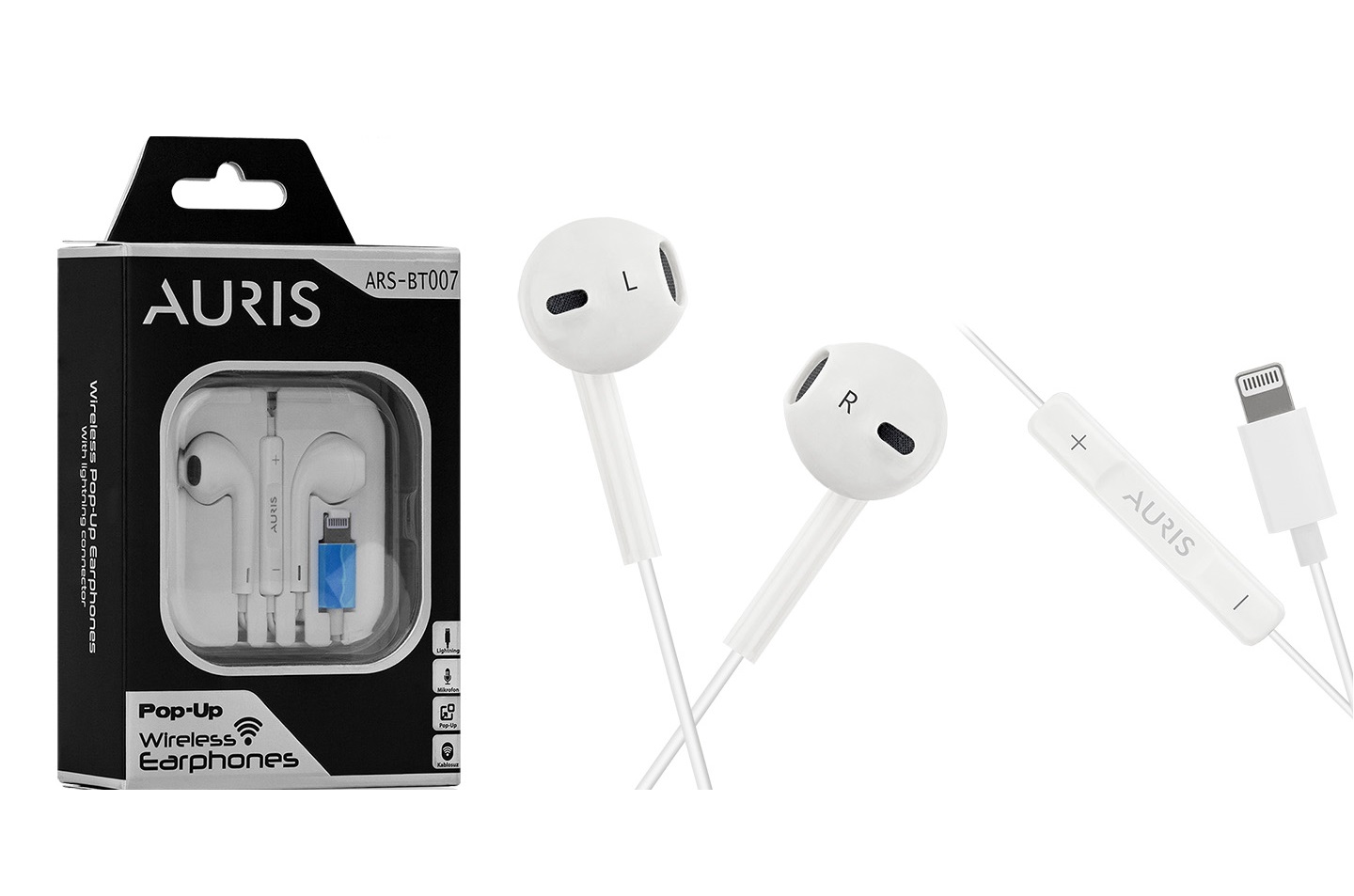 Auris ARS-BT007 İphone Lightning Girişli Bluetooth Kulaklık